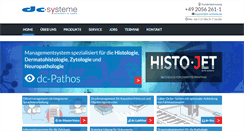 Desktop Screenshot of dc-systeme.de